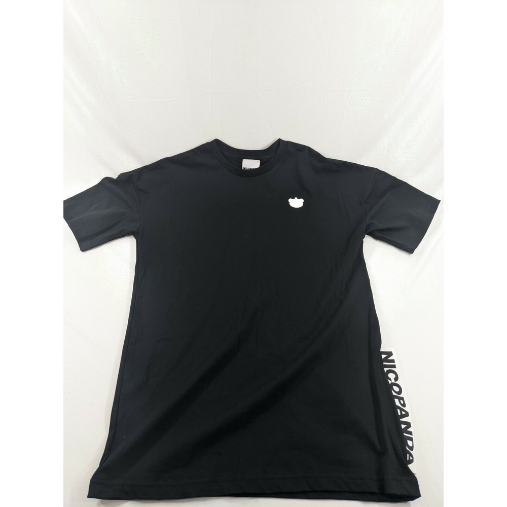 New No Tags Men's Nico Panda‎ Oversized Tag T-Shirt Black Size XS